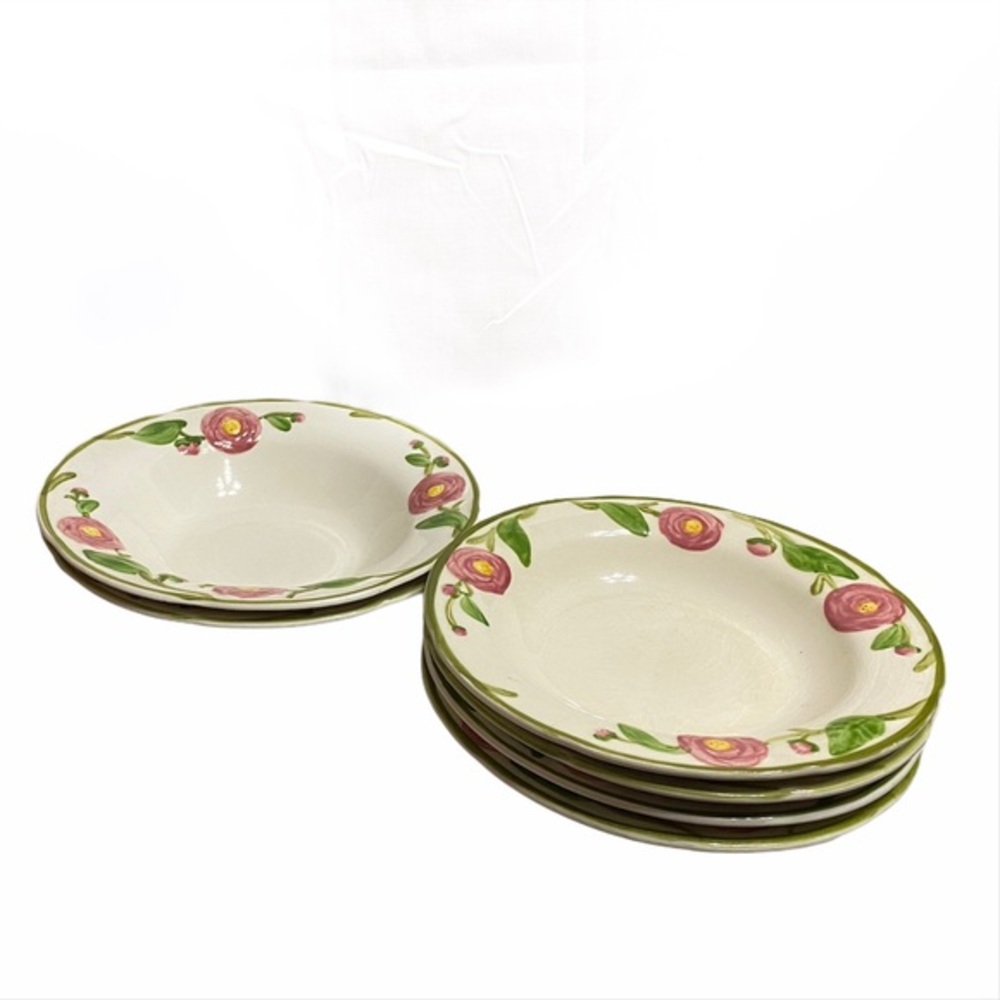 METLOX | Poppy Trail Camellia 6 bowls 6” 8”